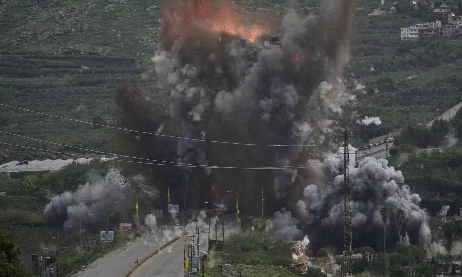 Israeli airstrike in Lebanon Israeli airstrike in Lebanon