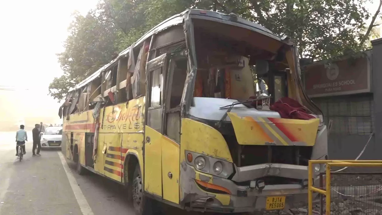 Sleeper bus accident