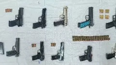 firearms seized by Delhi Police