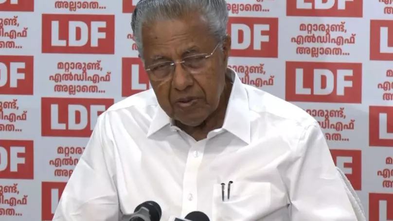 Kerala Chief Minister Pinarayi Vijayan