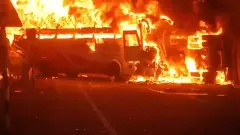 Andhra bus fire accident