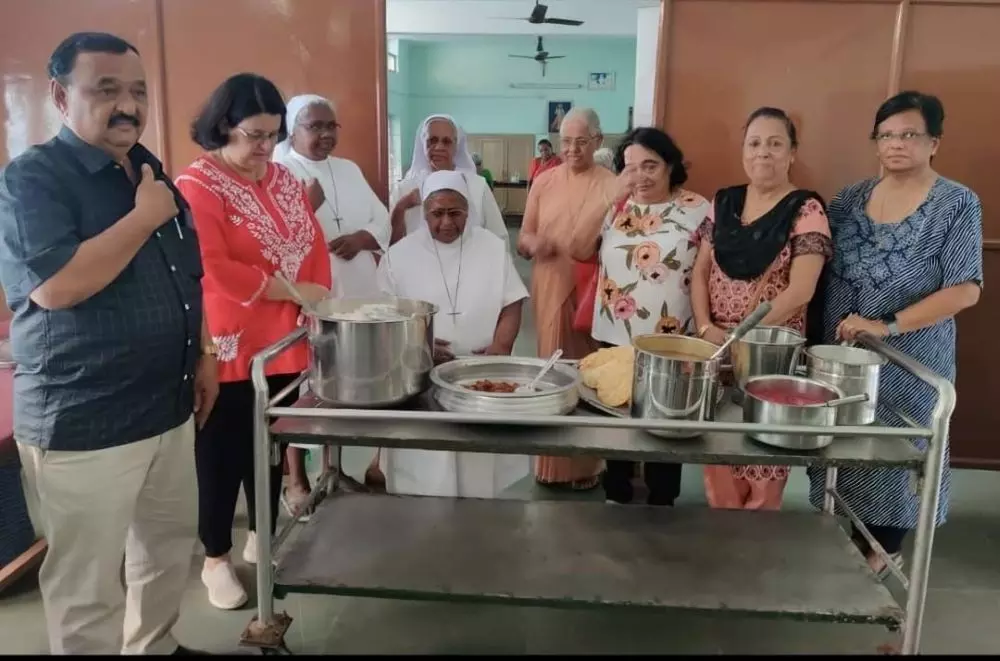 An outreach event organised by The All-India Anglo-Indian Associations Pondicherry-Villupuram branch. Photo: By special arrangement