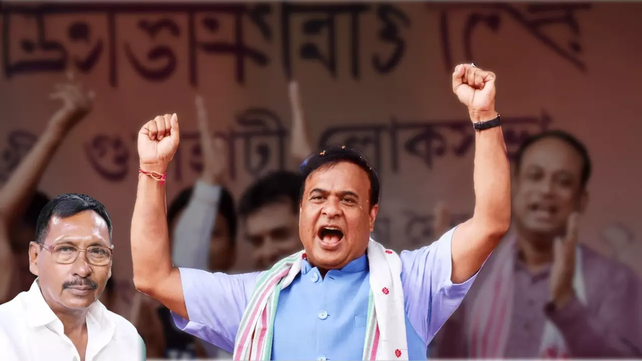 Rajen Gohain speaking during interview