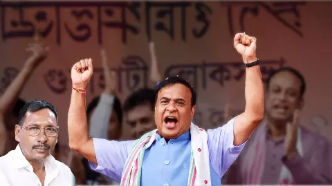 Rajen Gohain speaking during interview