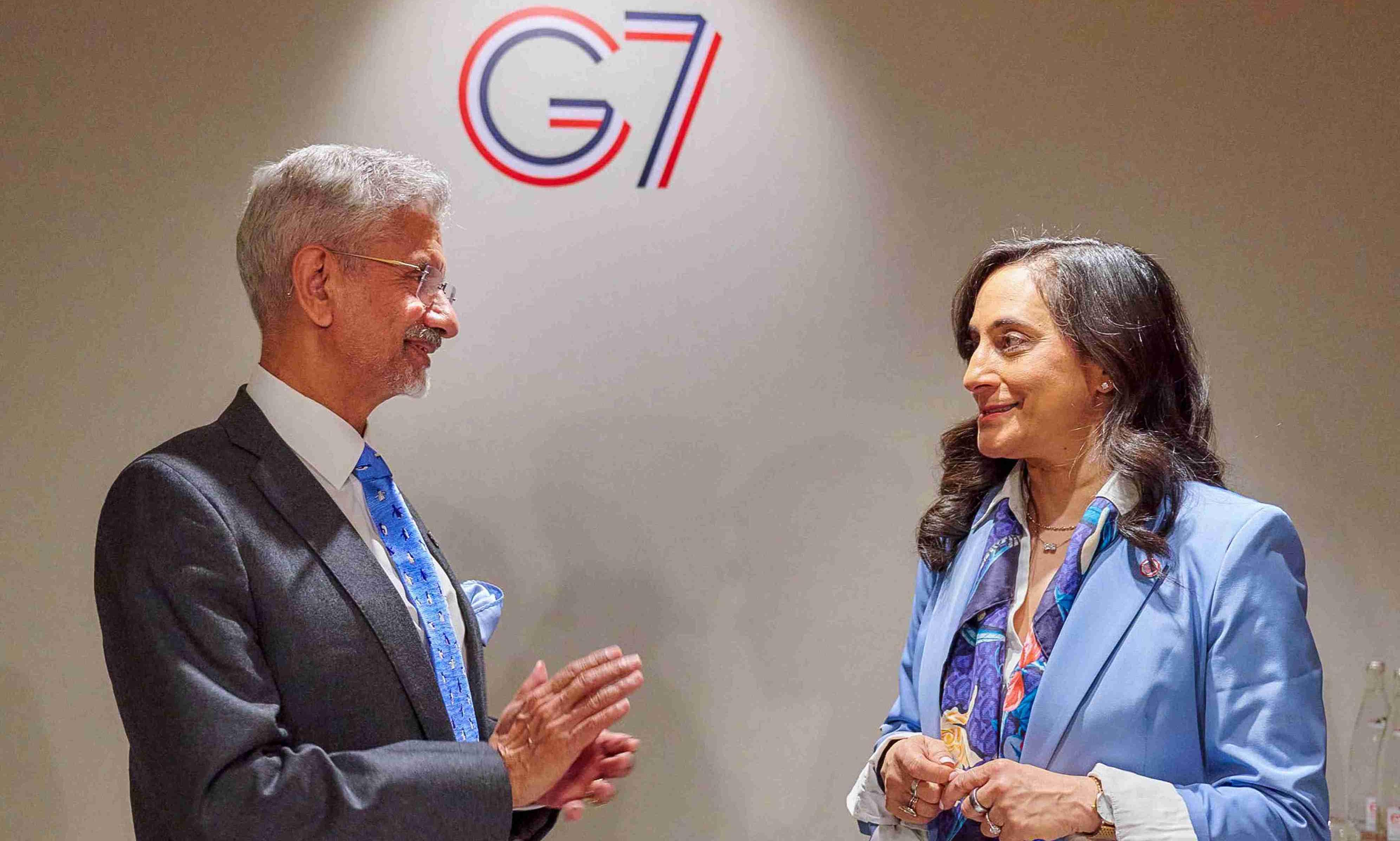 Jaishankar, Canadian Foreign Minister discuss West Asia crisis on G7 sidelines
