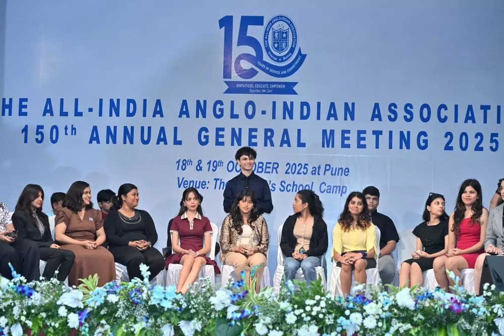 The youth took centrestage at the 150th annual general meeting in Pune. Photo: By special arrangement