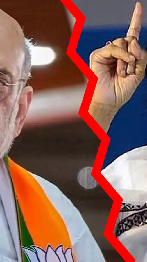 Amit Shah and Mamata Banerjee