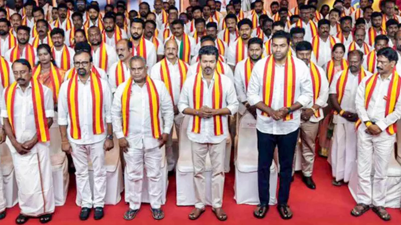 TN elections: Vijay to contest from Perambur and Trichy East TVK candidate list TN elections: Vijay to contest from Perambur and Trichy East TVK candidate list