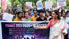 protest against the Transgender Persons (Protection of Rights) Amendment Bill, 2026