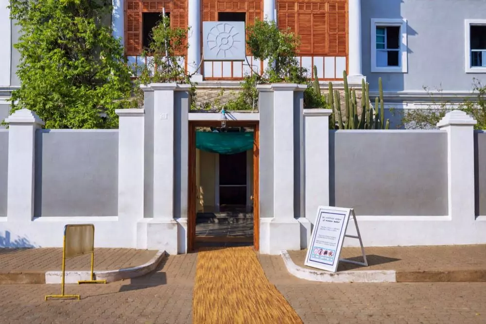 The Aurobindo Ashram in Pondicherry. Photo: Veidehi Gite