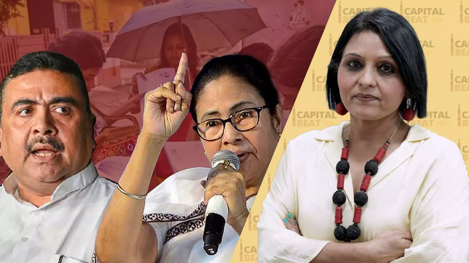 BJP VS TMC in West Bengal Suvendhu Adhikari vs Mamata Banerjee BJP VS TMC in West Bengal Suvendhu Adhikari vs Mamata Banerjee