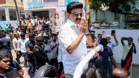 Stalin meets senior DMK leaders to review victory prospects ahead of May 4 results