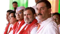 Rahul Gandhi in Assam election rally