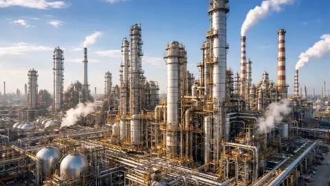 Petrochemicals factory