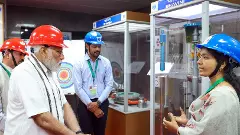 PM Modi at the Kalpakkam nuclear reactor