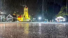Hailstorm in Shimla