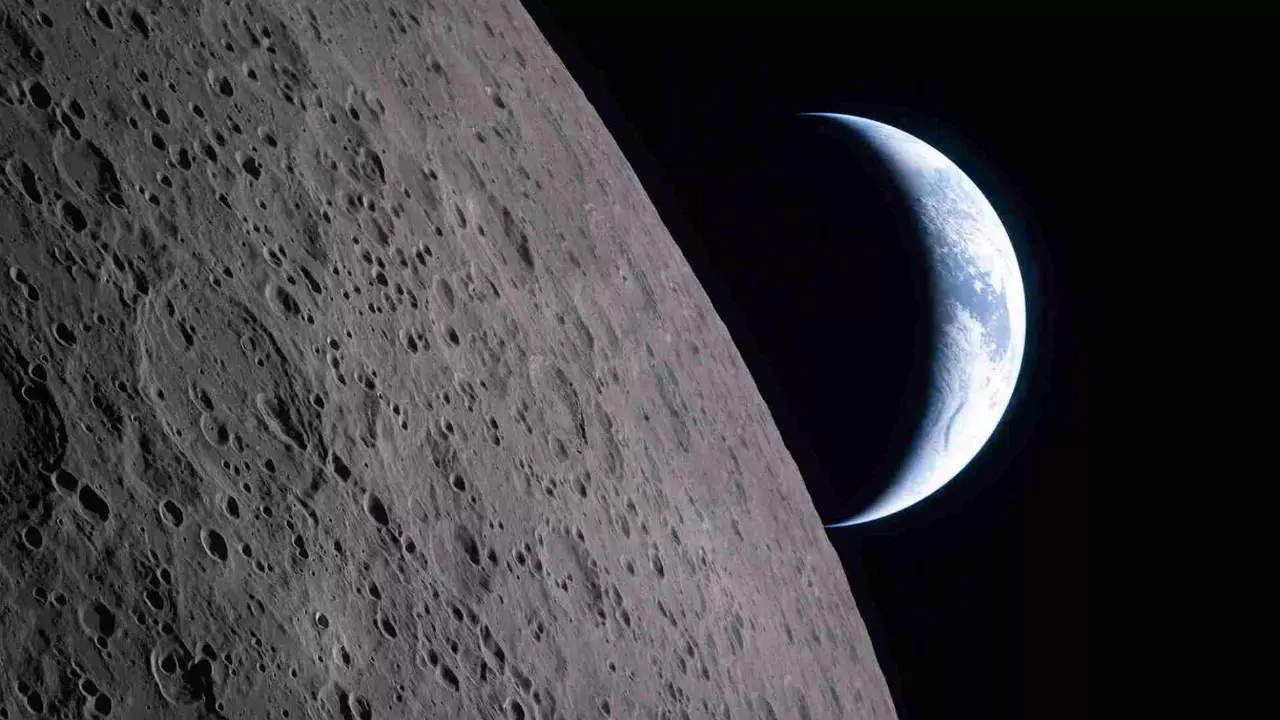 Artemis II makes a call to space station as it heads home from Moon