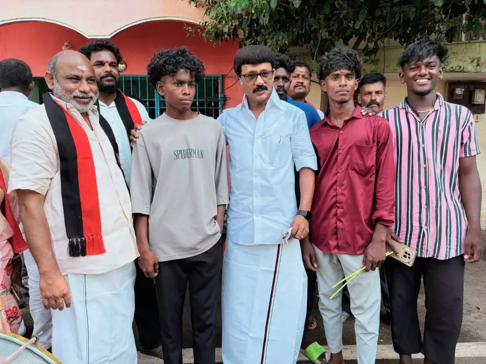 MK Stalin look-alike Salem. Photo: By special arrangement