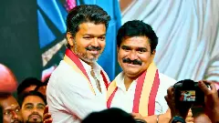 Vijay (left), CTR Nirmal Kumar