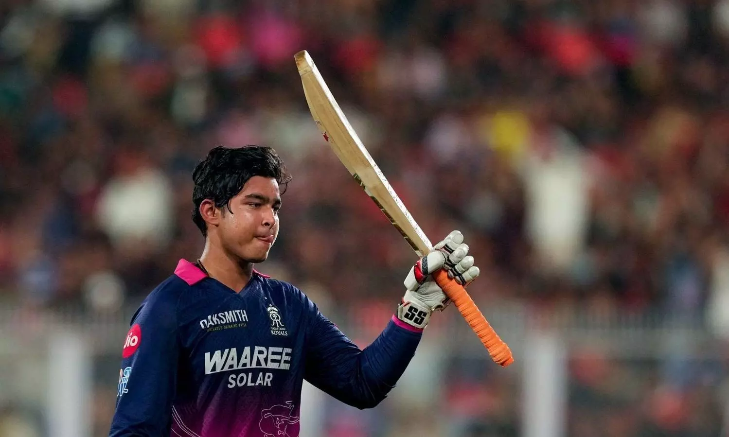 Board exams can wait! 15-year-old Sooryavanshi smashes RCB instead Board exams can wait! 15-year-old Sooryavanshi smashes RCB instead