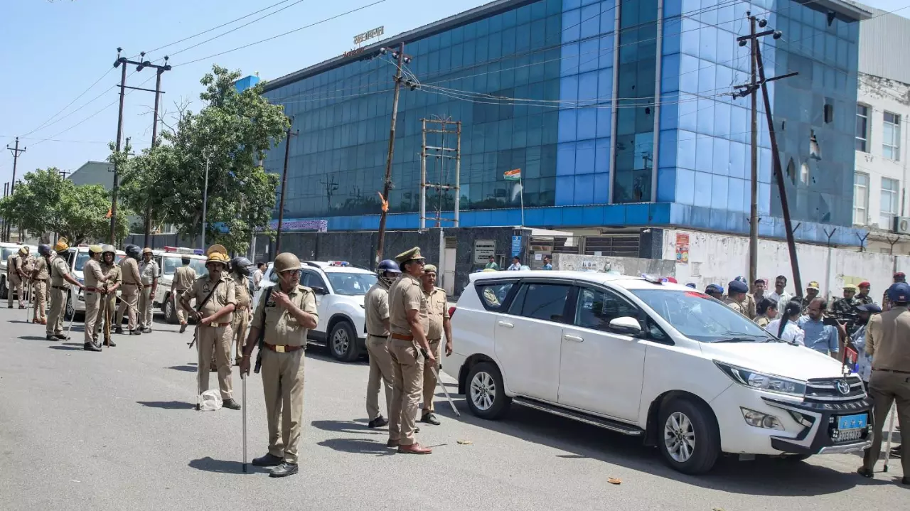 Noida protests