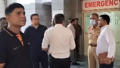 Hospital in Raigarh where injured are admitted