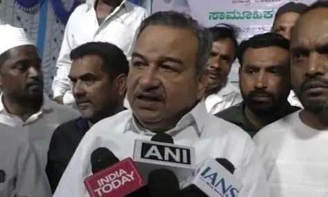 Karnataka Congress suspends MLC Jabbar for anti-party activity in bypoll Karnataka Congress suspends MLC Jabbar for anti-party activity in bypoll