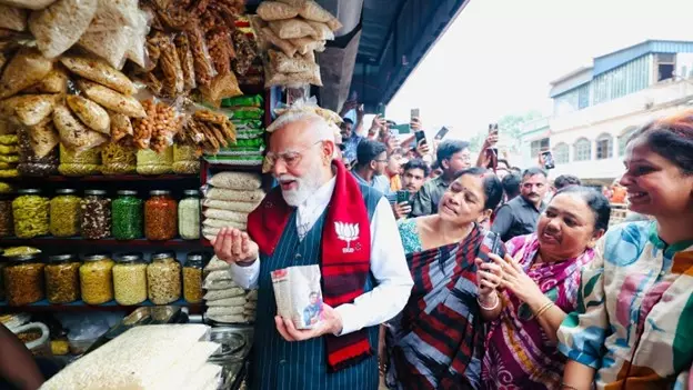 jhalmuri politics in west bengal pm modi