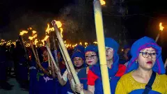 Night rallies continue in Manipur over death of 2 children in bomb attack