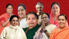 Some of Indias most prominent women politicians.