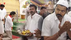 TVK chief Vijay campaigns in Trichy