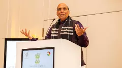 Defence Minister Rajnath Singh in Berlin