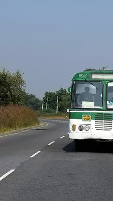 Telangana bus drivers strike