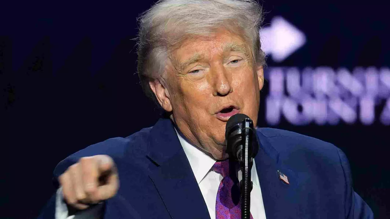 US President Donald Trump