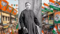 The BJP has tried to appropriate the legacy of Bengali literary icon Bankim Chandra Chattopadhyay to challenge the states Trinamool Congress in the 2026 Assembly elections. Bankim Chandra photo: Wikimedia Commons