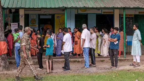 polling booth in West Bengal