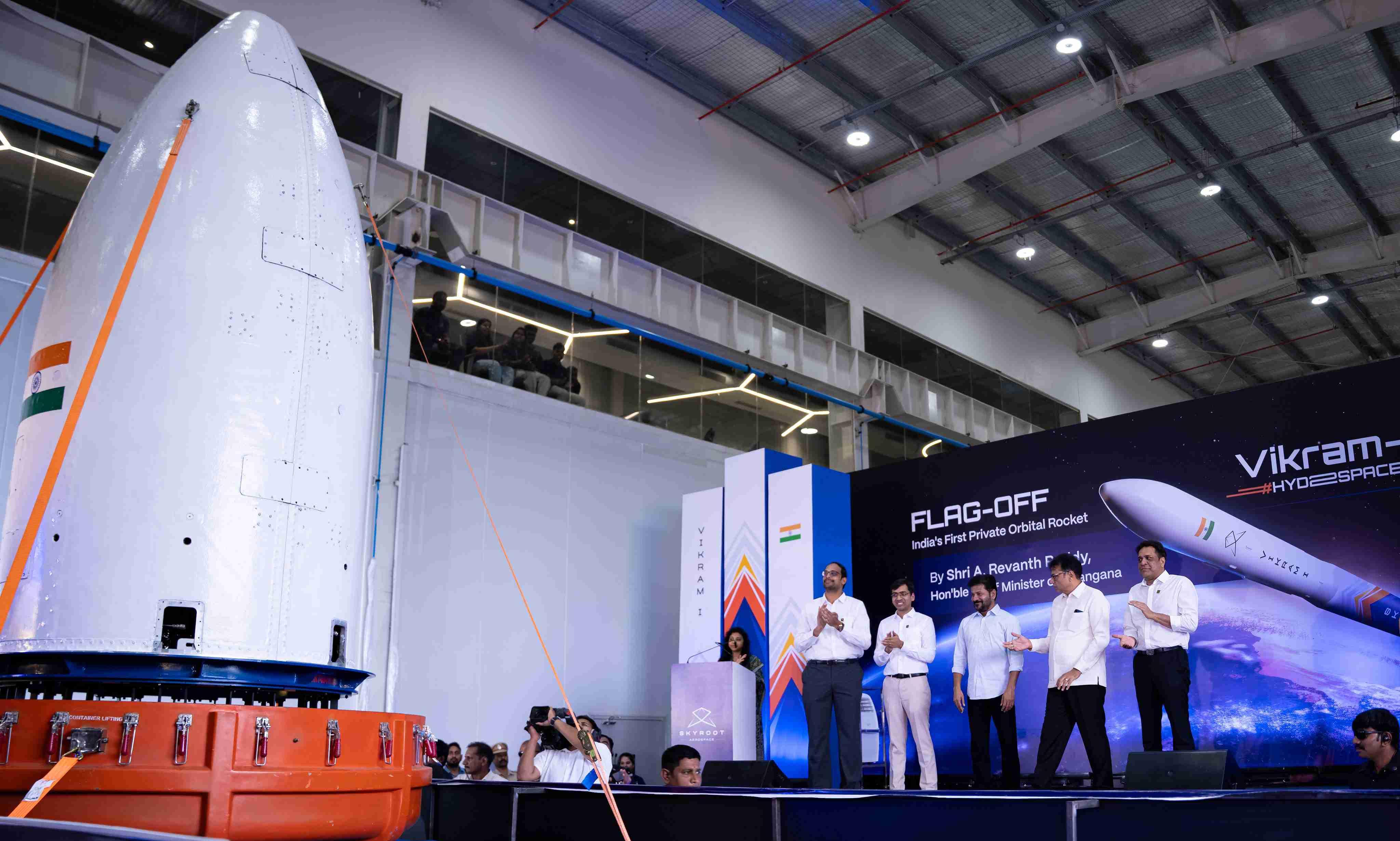 India’s first private orbital rocket Vikram-1 heads to launchpad in Sriharikota