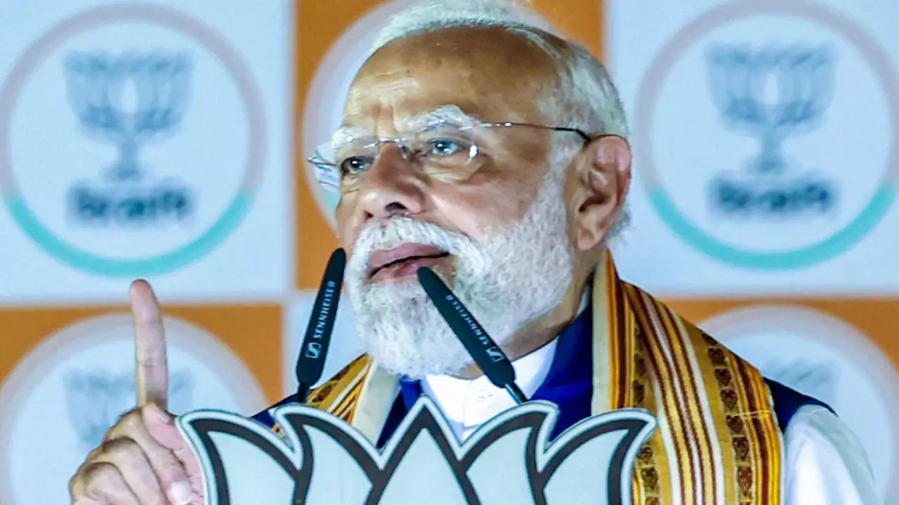 Modi attacks TMC over ‘Maa, Mati, Manush betrayal, says ‘sins will be exposed’