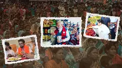 Campaign scenes from West Bengal elections