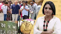 Arvind Kejriwal at Raj Ghat during satyagraha amid legal and political controversy