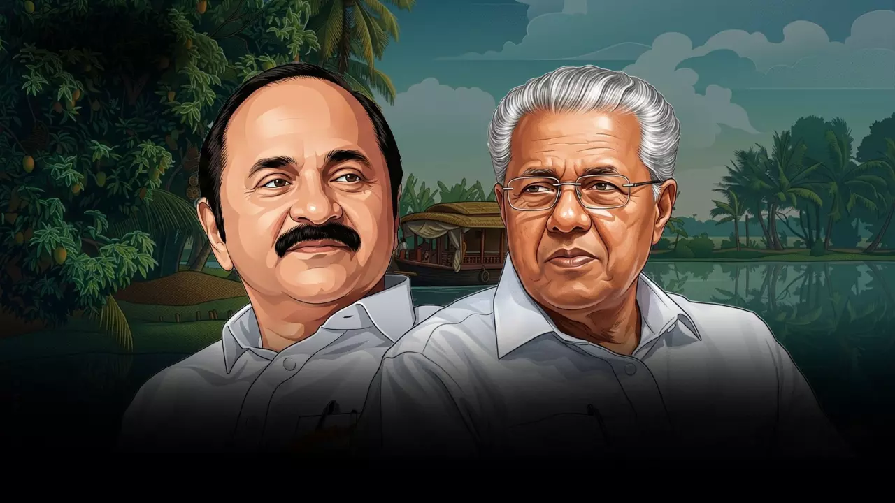 Pinarai leads in Kerala again