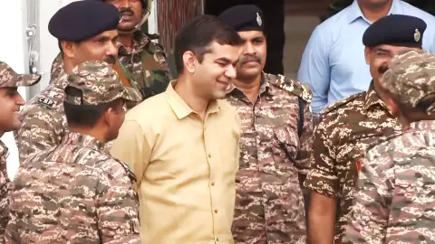 Special police observer Ajay Pal Sharma