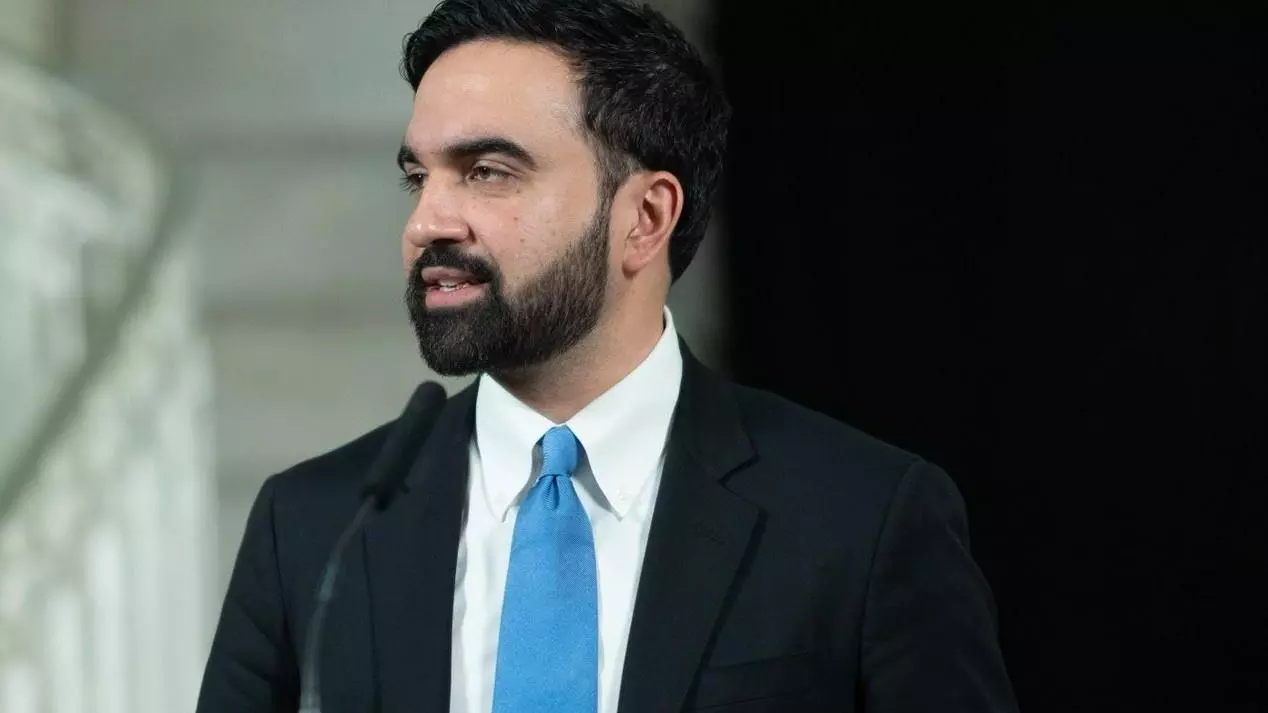 New York City Mayor Zohran Mamdani
