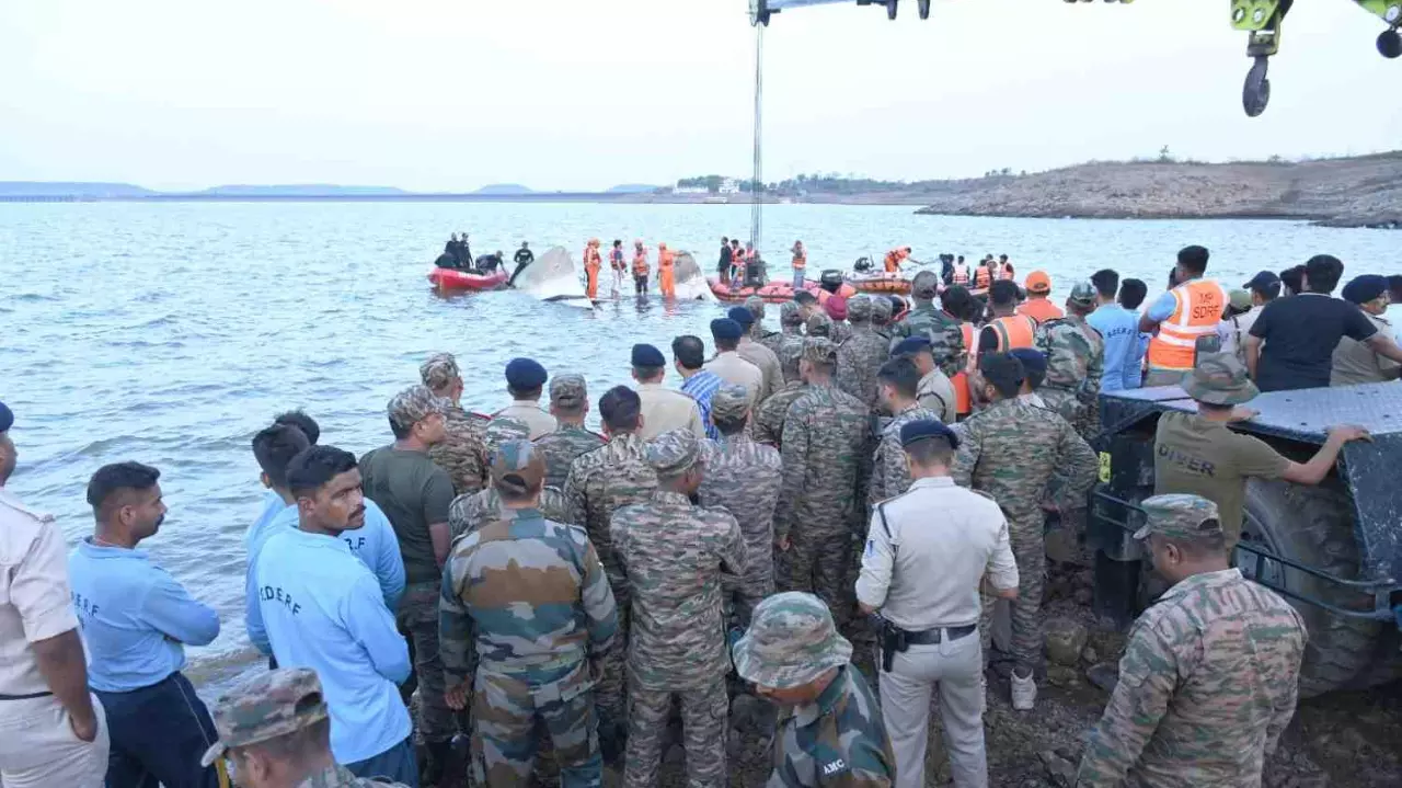 rescue operations at Bargi Dam, Jabalpur
