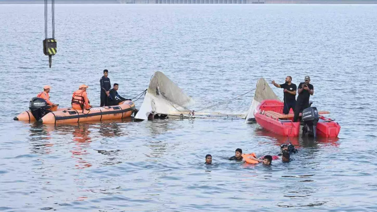 rescue operations at Bargi Dam, Jabalpur