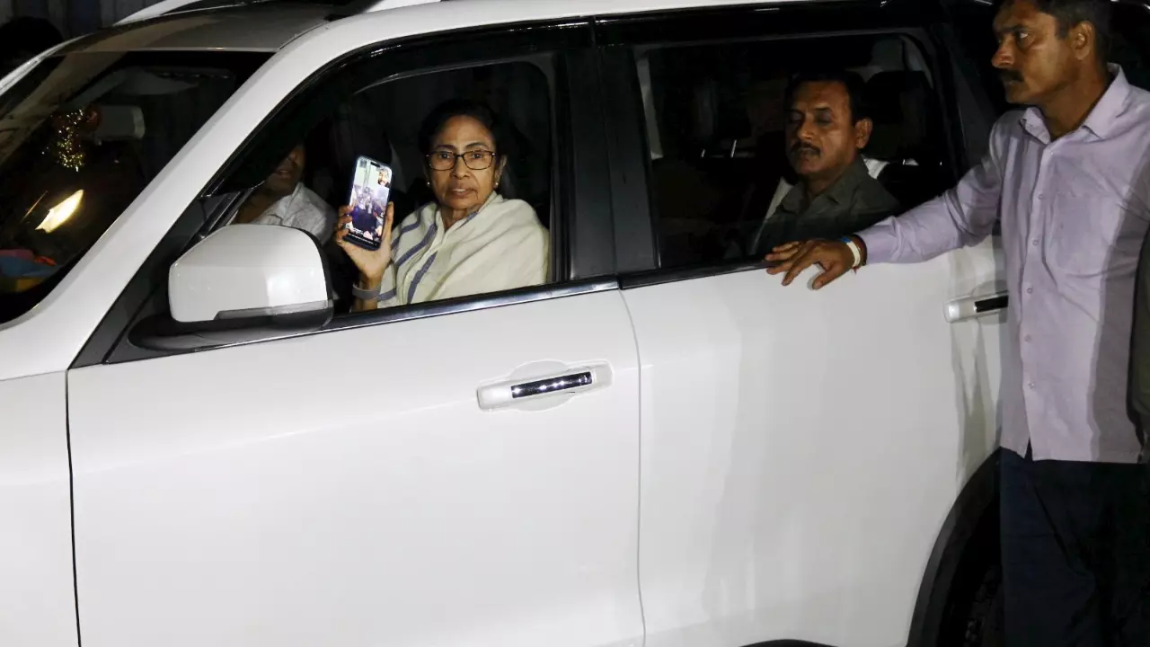West Bengal Chief Minister and TMC candidate for Bhabanipur