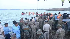 rescue operations at Bargi Dam, Jabalpur