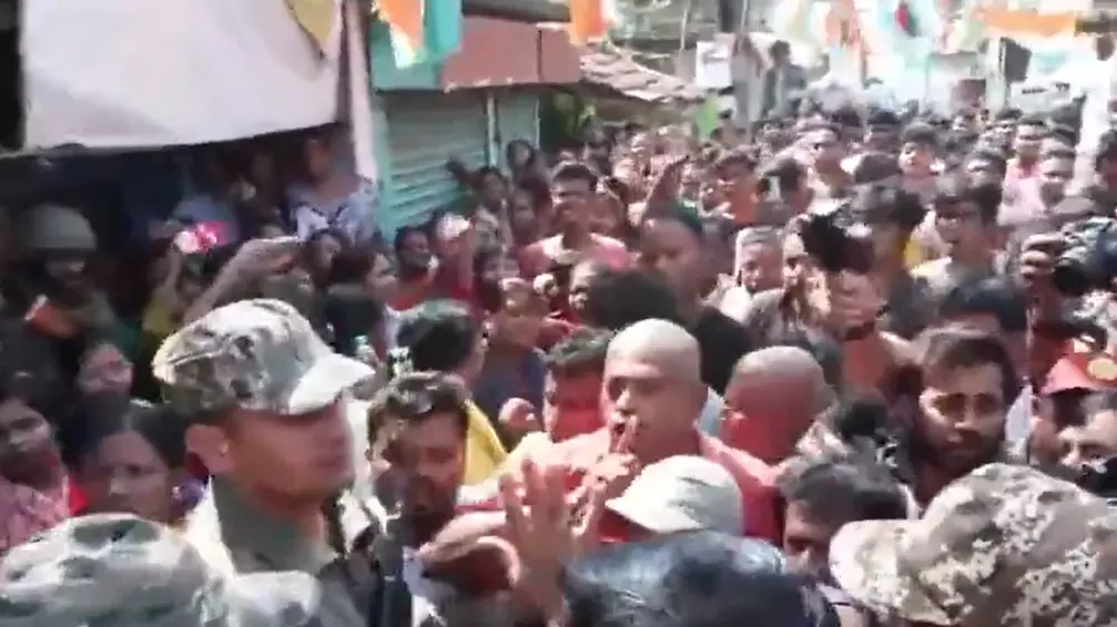 Bengal repoll: 87 pc turnout till 5 pm; TMC, BJP supporters clash in Falta