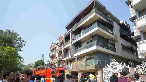 Delhi fire: How iron window grills, a locked terrace trapped residents, including a toddler