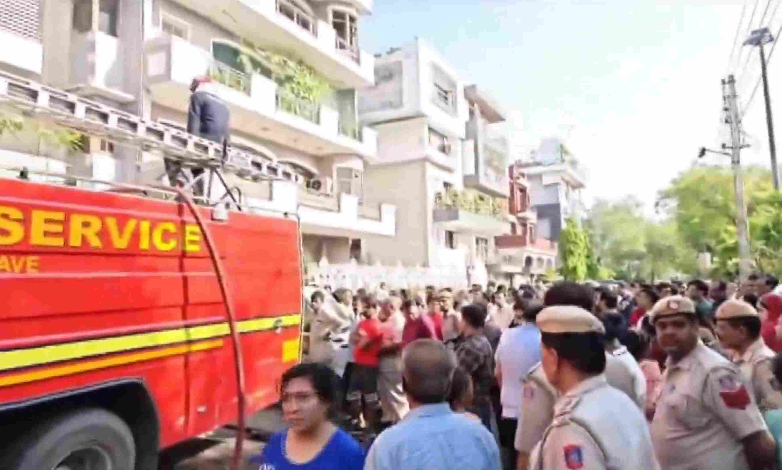 Delhi fire: Nine killed as blaze engulfs residential building in Vivek Vihar